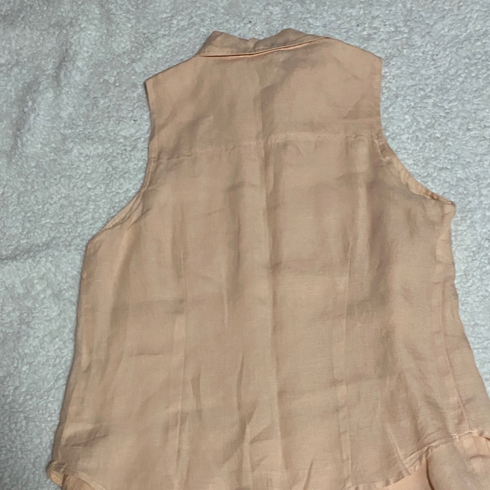 Finley women’s size small Sleeveless Peach Layered Dress women’s ¥ - Picture 11 of 13